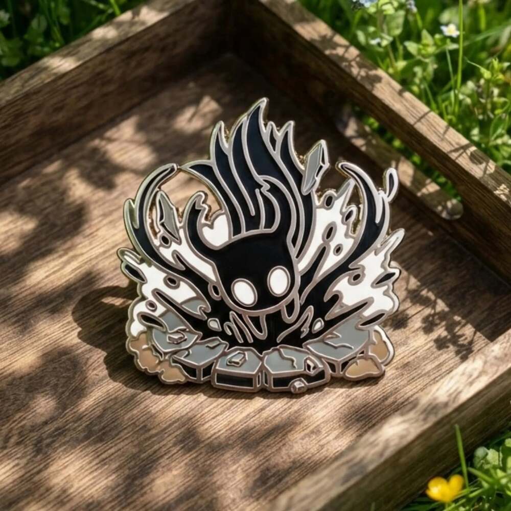 Hollow Knight Enamel Pin | Hard Enamel Badge | Gaming Fan Gift